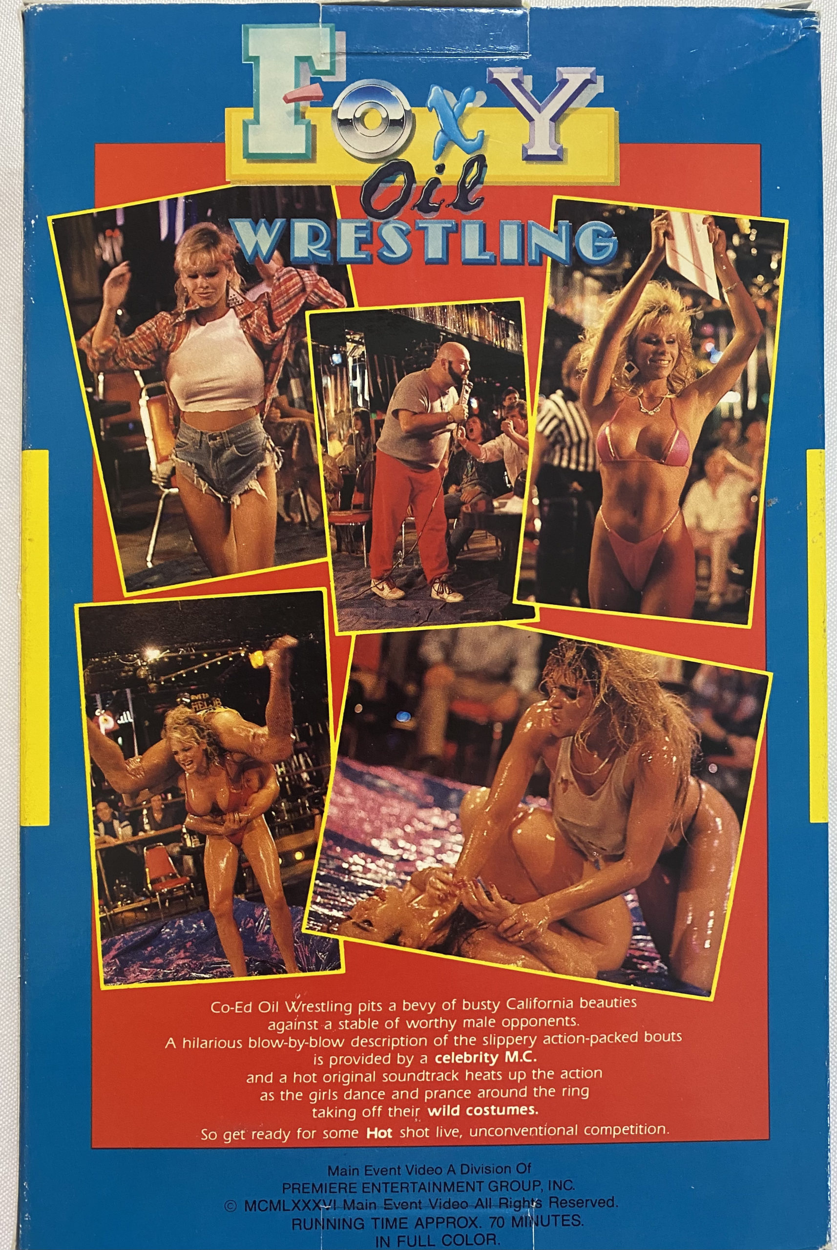 Foxy Oil Wrestling 80's Adult XXX VHS - Vintage Magazines 16