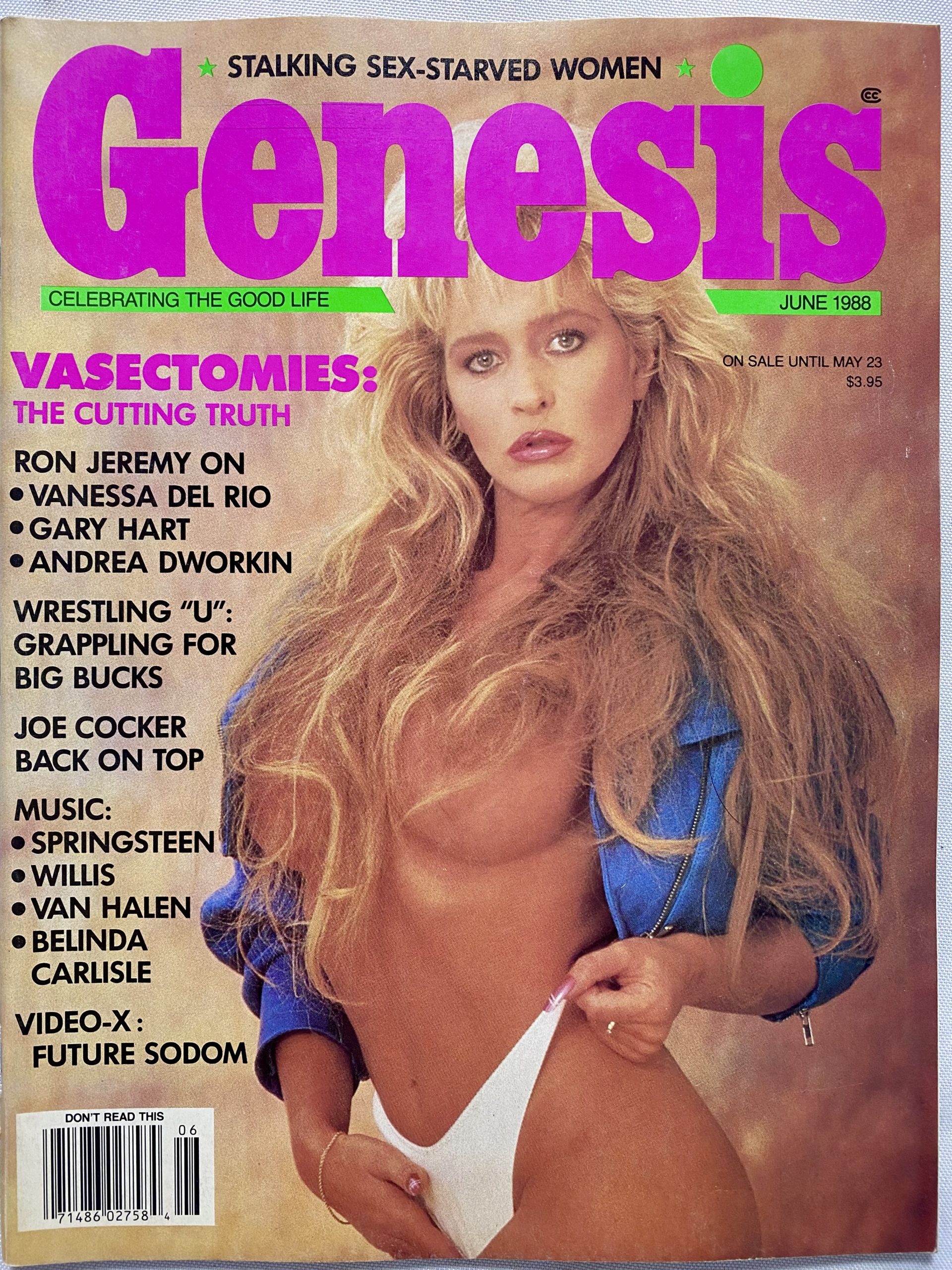1920px x 2560px - Genesis June 1988 Adult Magazine - Vintage Magazines 16