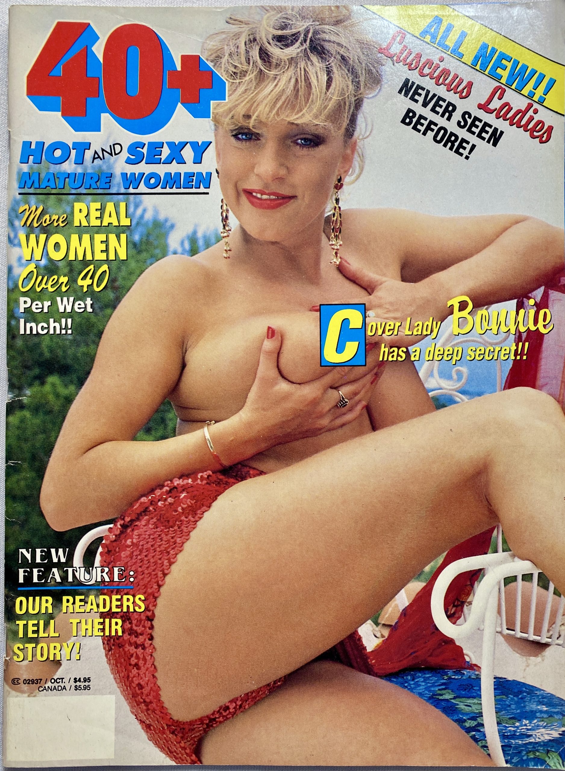 40+ Hot and Sexy Mature Women October 1992 Adult Magazine