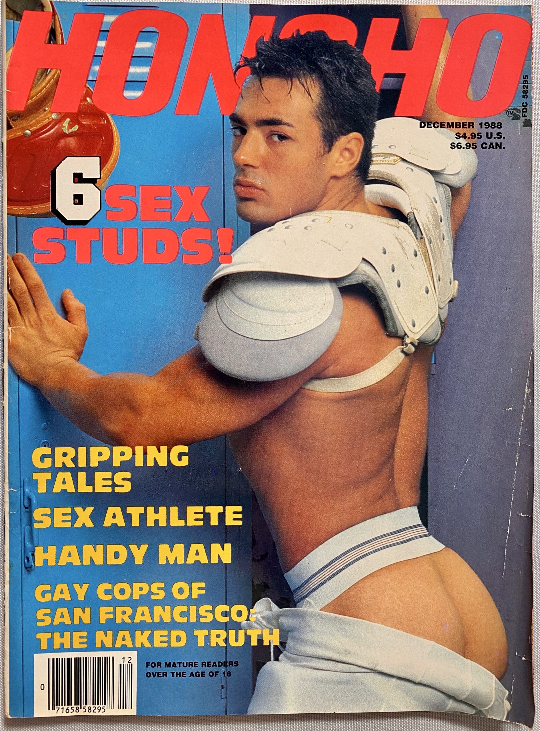 Honcho December 1988 Adult Gay Magazine - Vintage Magazines 16
