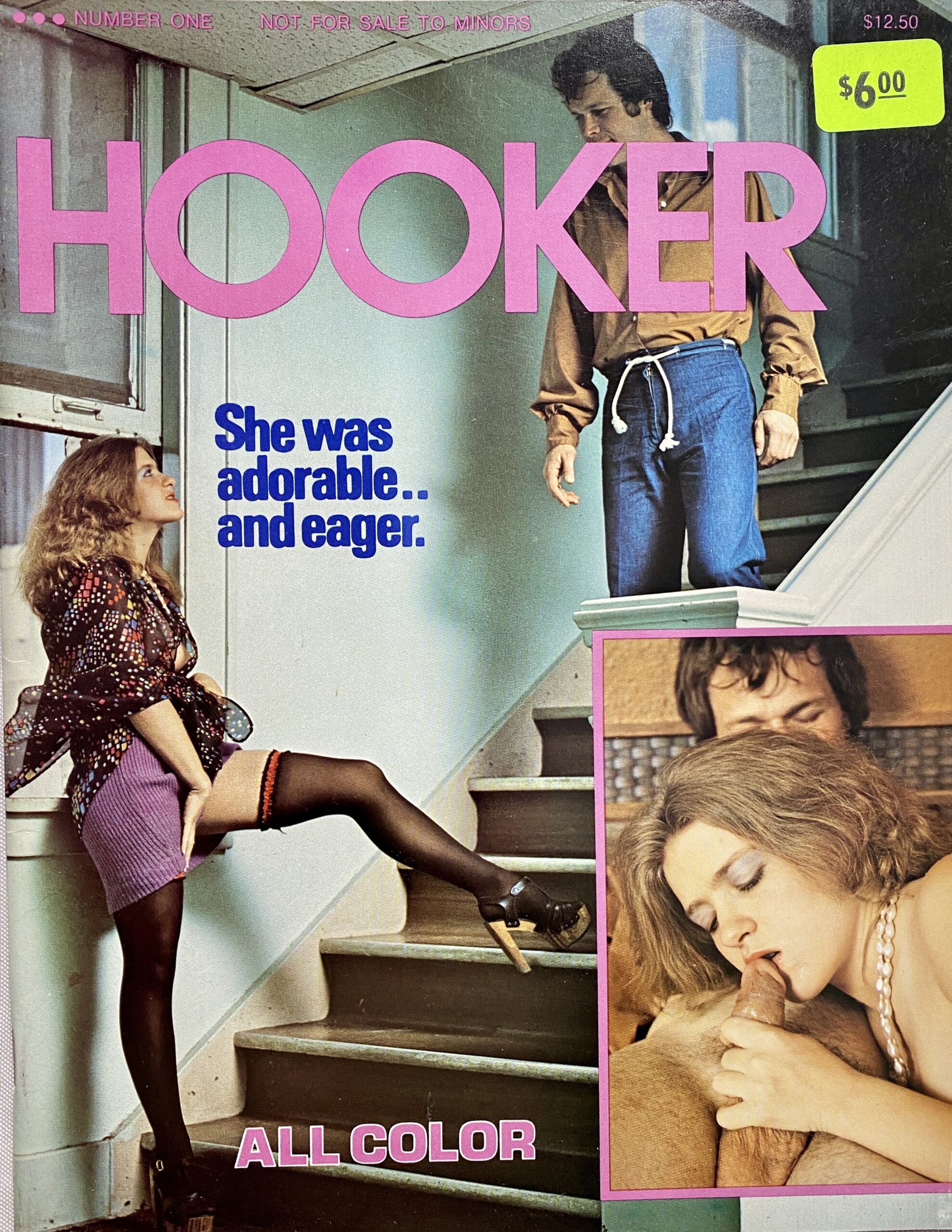 Hooker No. 1 80'S Adult Parliament Mens XXX Magazine - Vintage