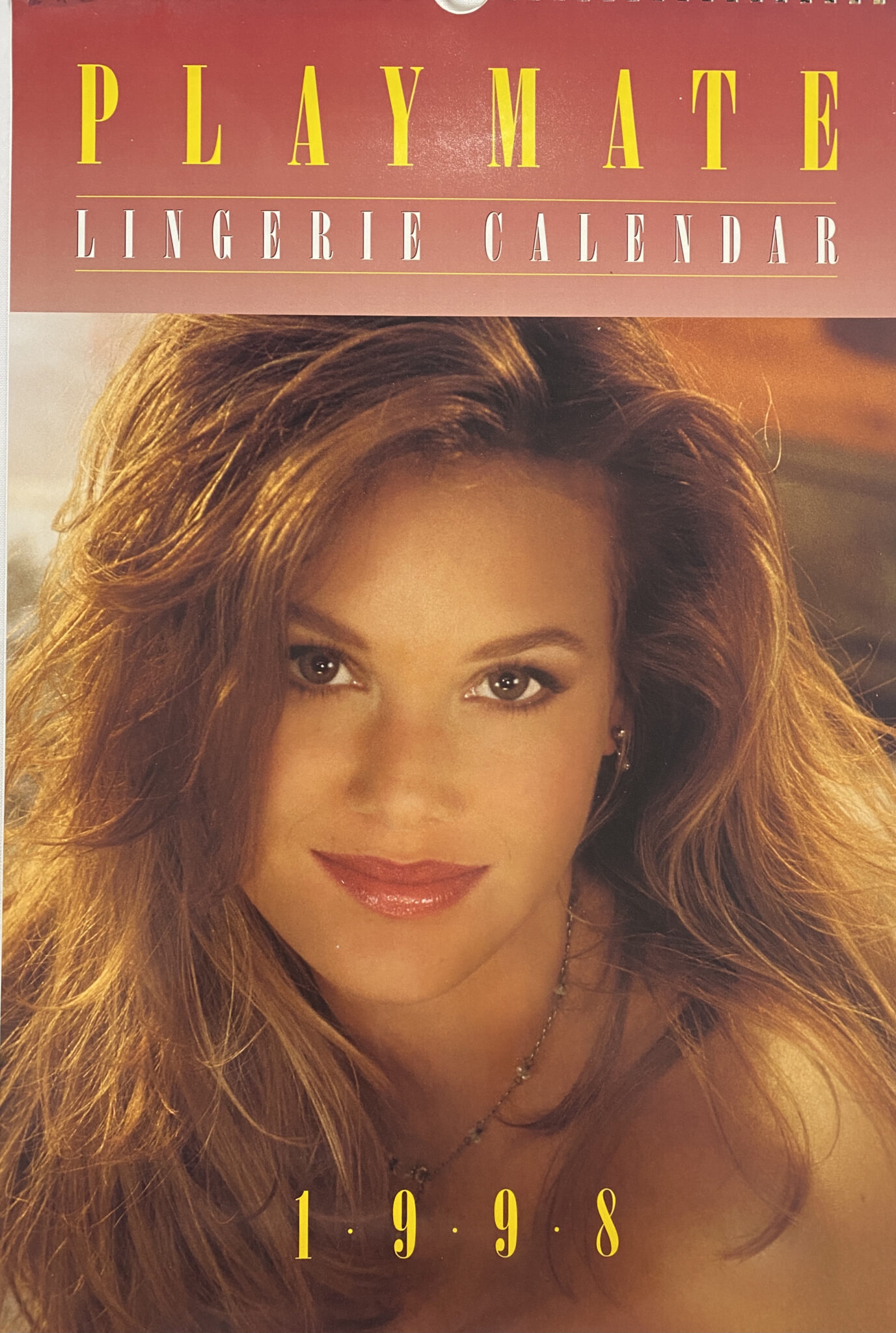 Playmate Lingerie Calendar 1998 Adult Mens Wall Calendar - Vintage 