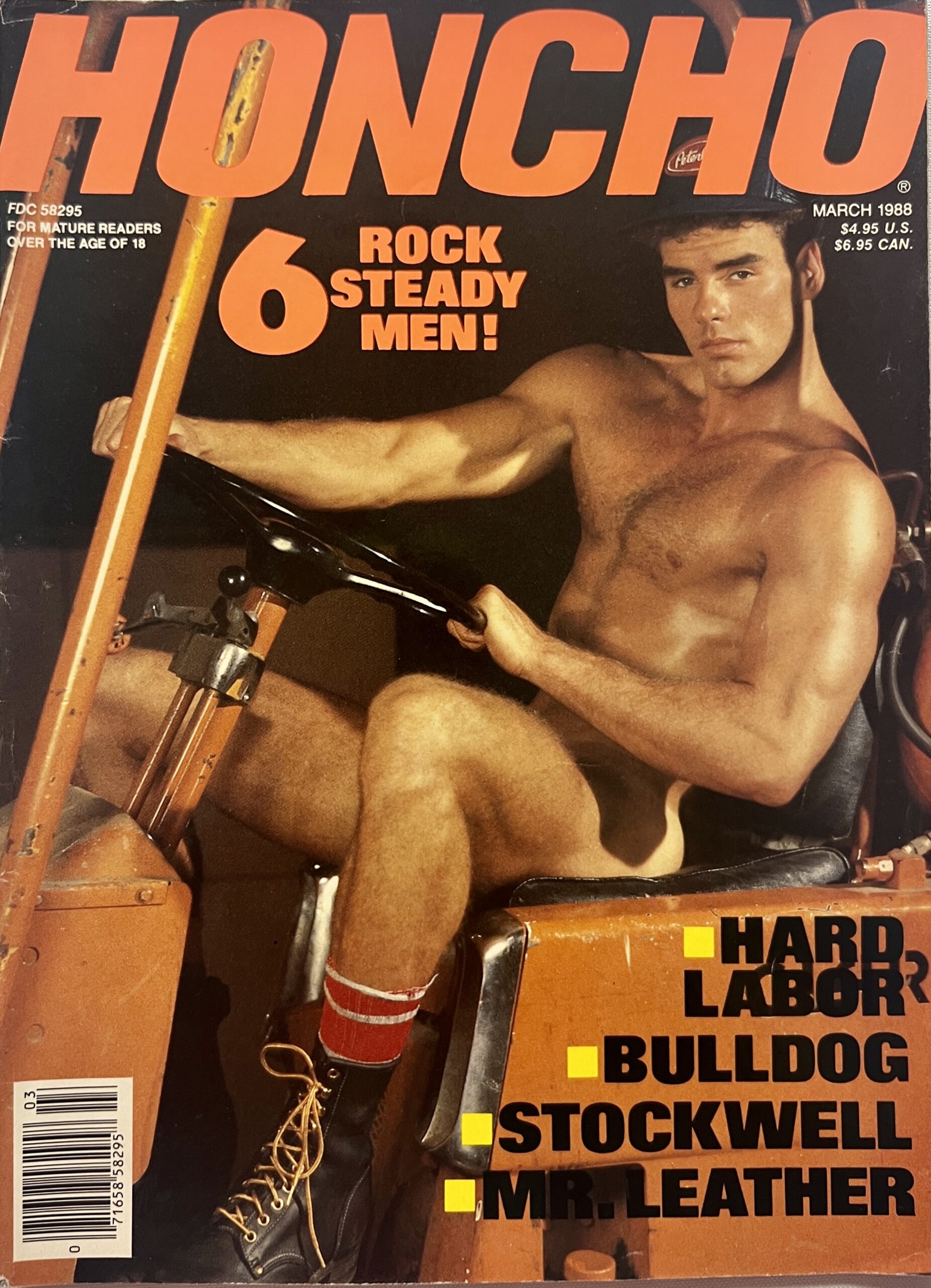 Gay Vintage Porn Magazines - Honcho March 1988 Gay Adult Mens Magazine - Vintage Magazines 16