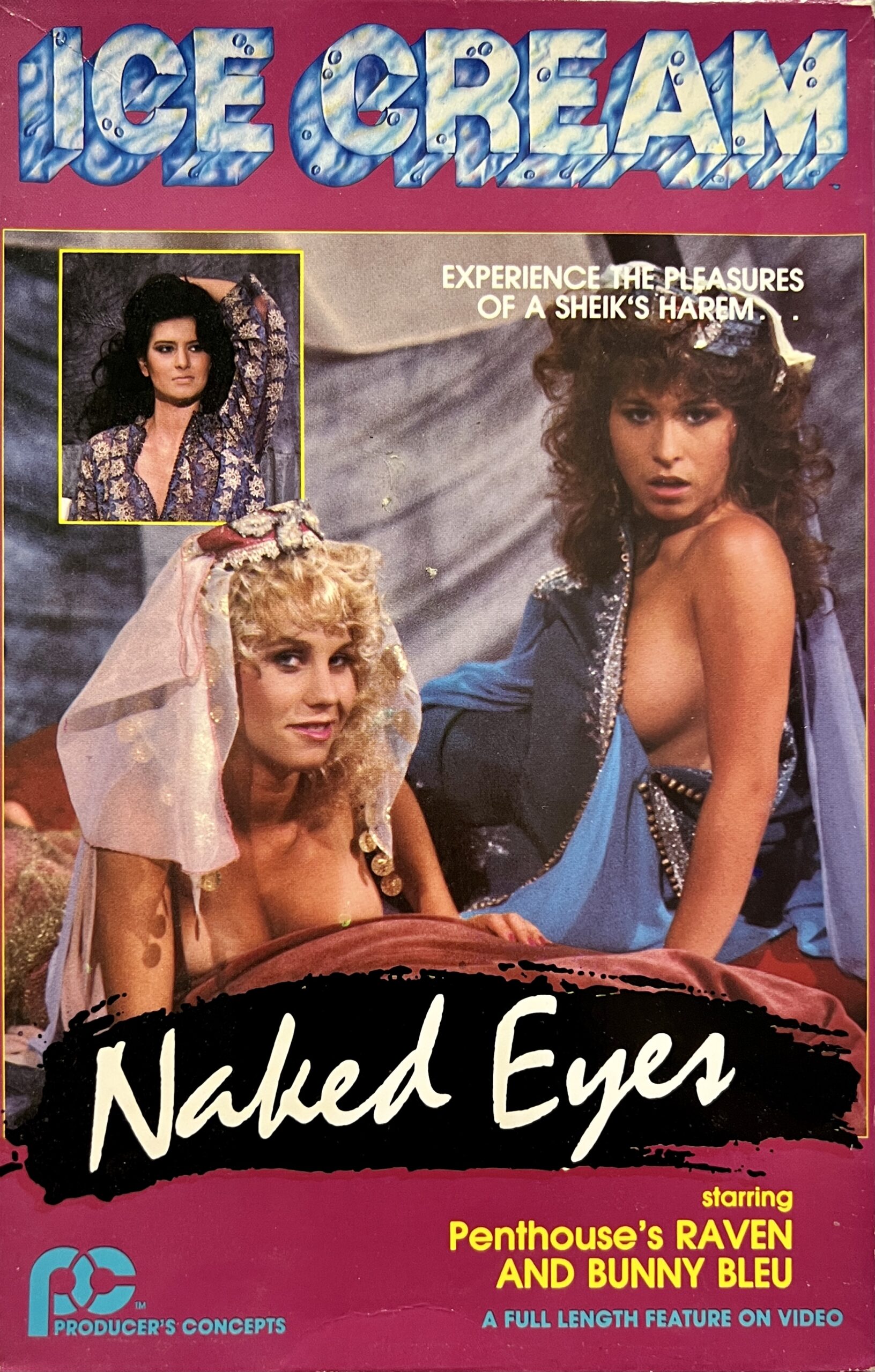 Naked Adult Xxx - Ice Cream Naked Eyes 1984 Adult XXX VHS - Vintage Magazines 16