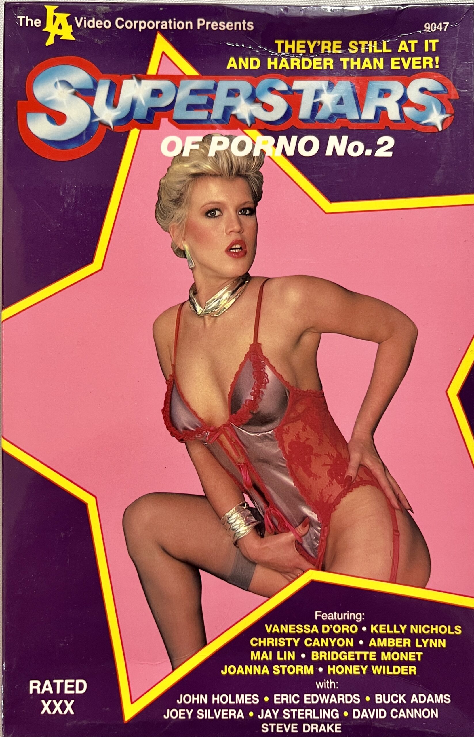 Www Xxx Pf - Superstars Of Porn No. 2 1986 Adult XXX VHS - Vintage Magazines 16