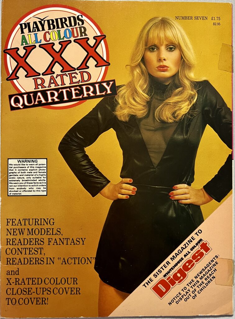 Playbirds Xxx Quarterly No 7 Adult Men S Foreign Magazine Vintage