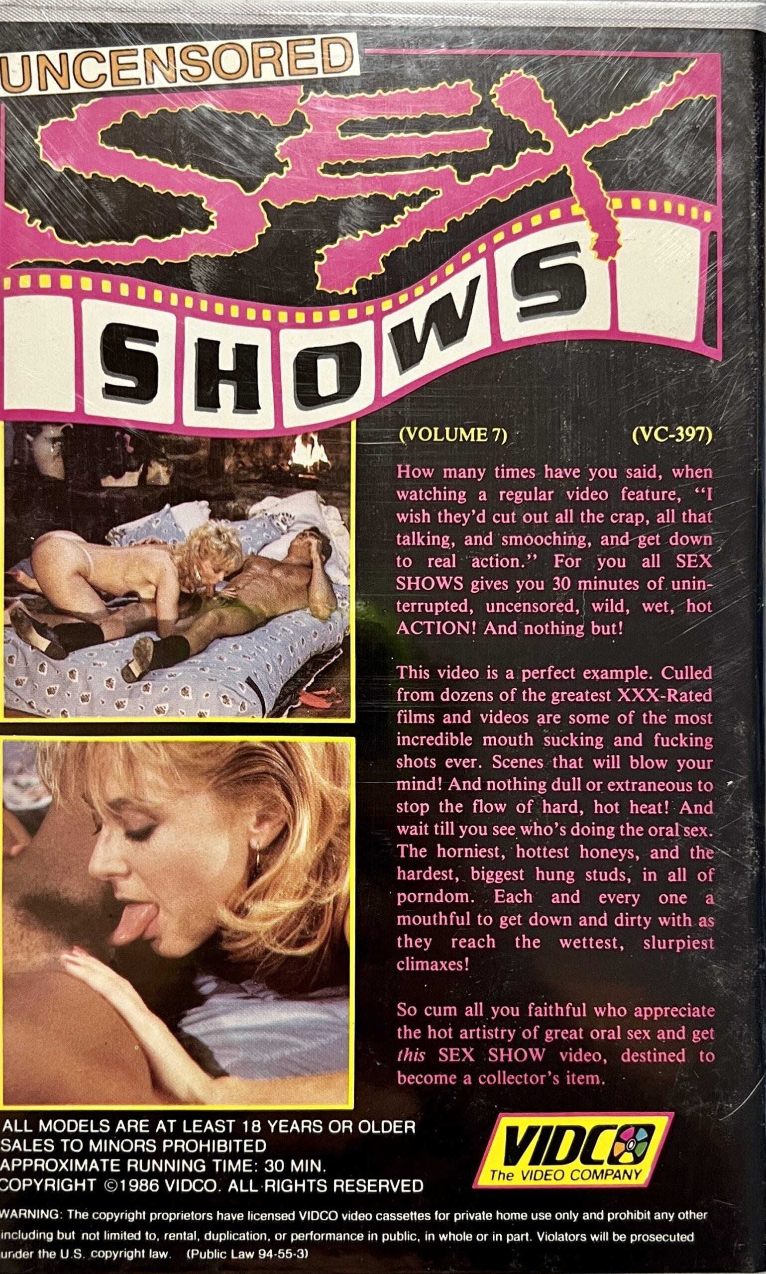 Uncensored Sex Shows Oral Intercourse 1986 Adult XXX image photo