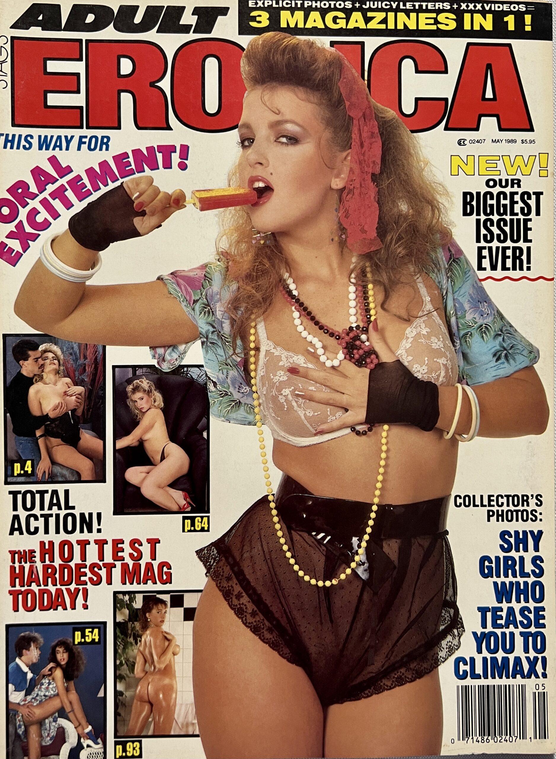 Vintage Erotica Oral - Stag's Adult Erotica May 1989 Adult Magazine - Vintage Magazines 16