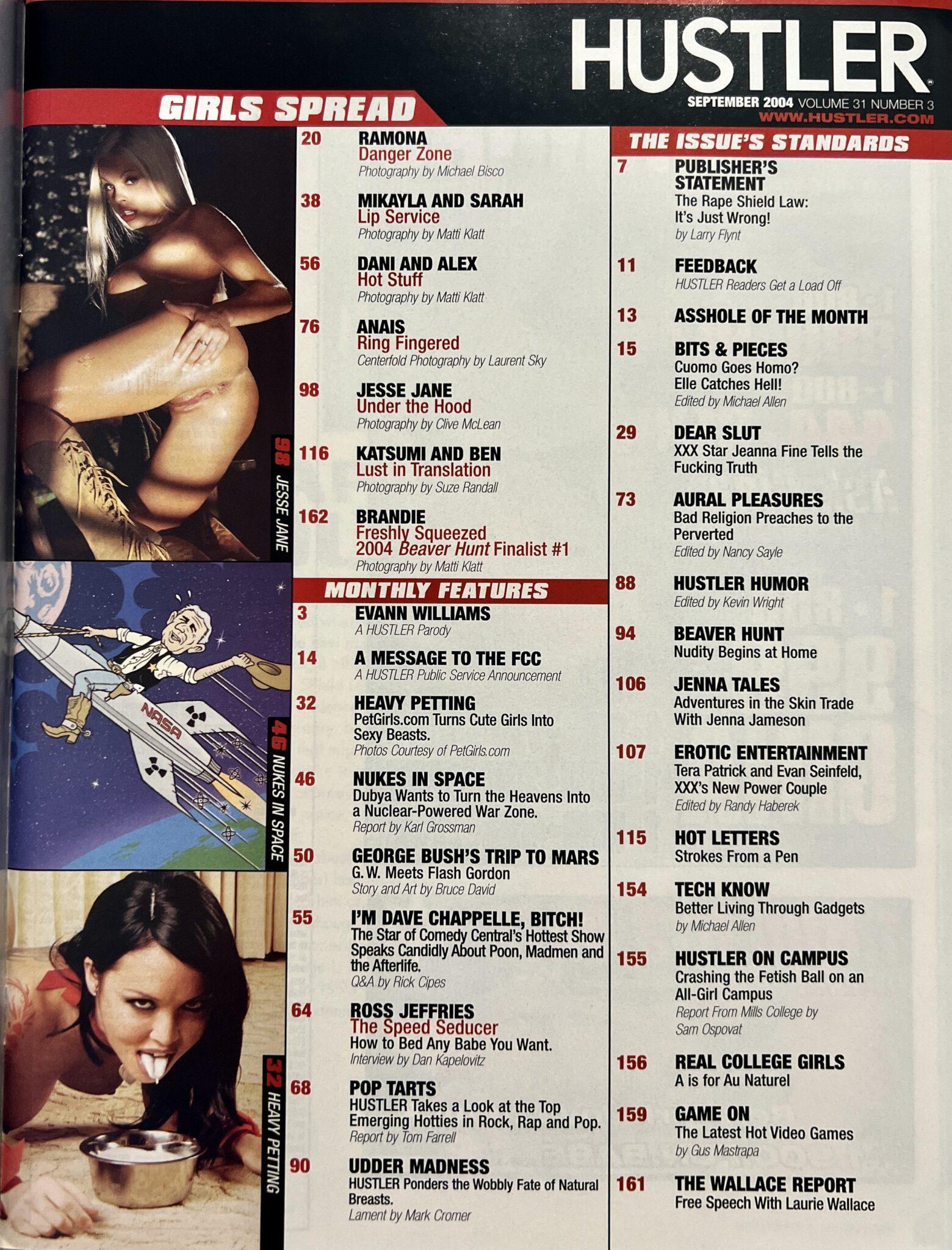 Hustler September 2004 *Jesse Jane* VM16