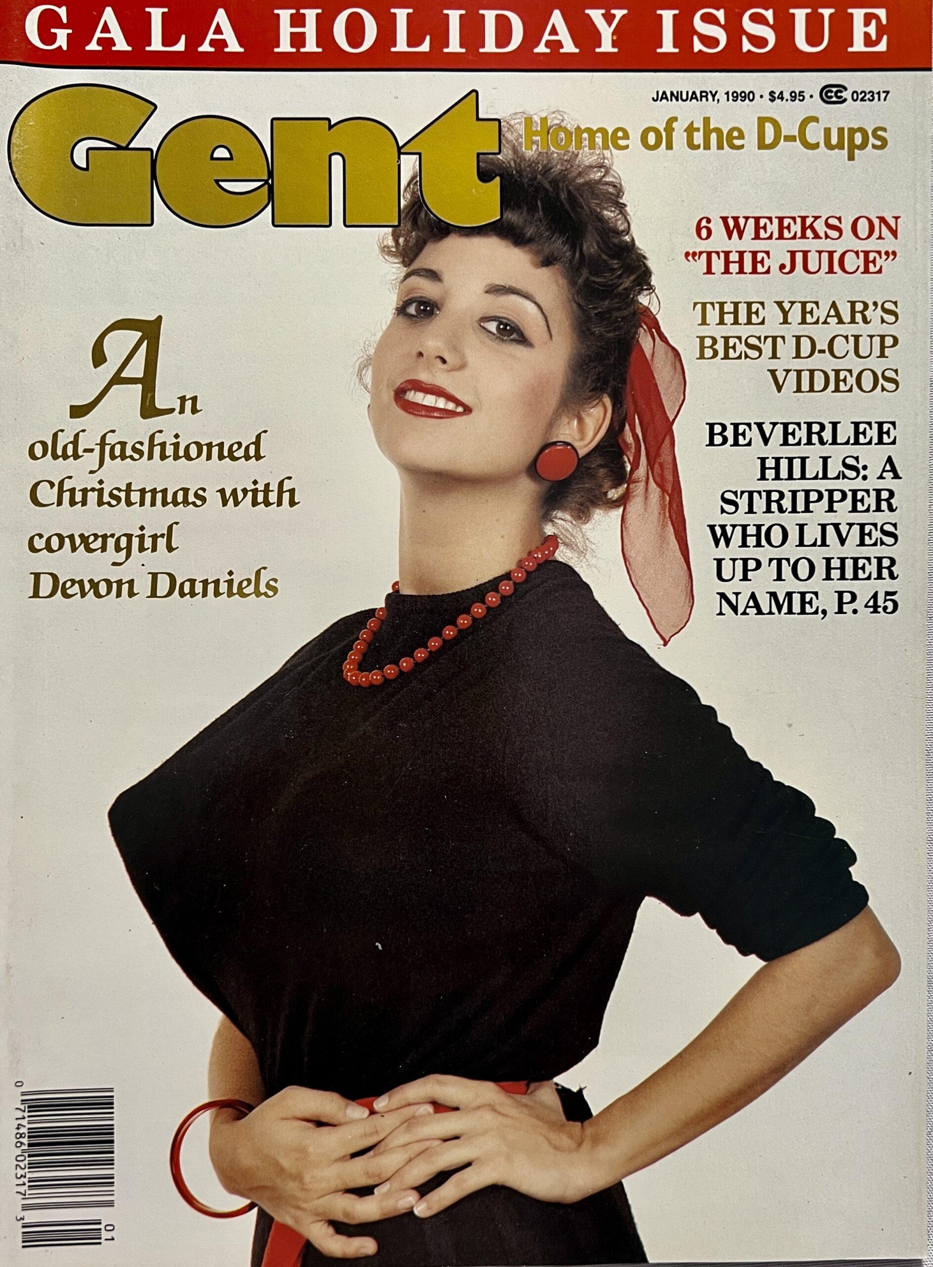 Gent January Gala Holiday Issue Vintage Magazines