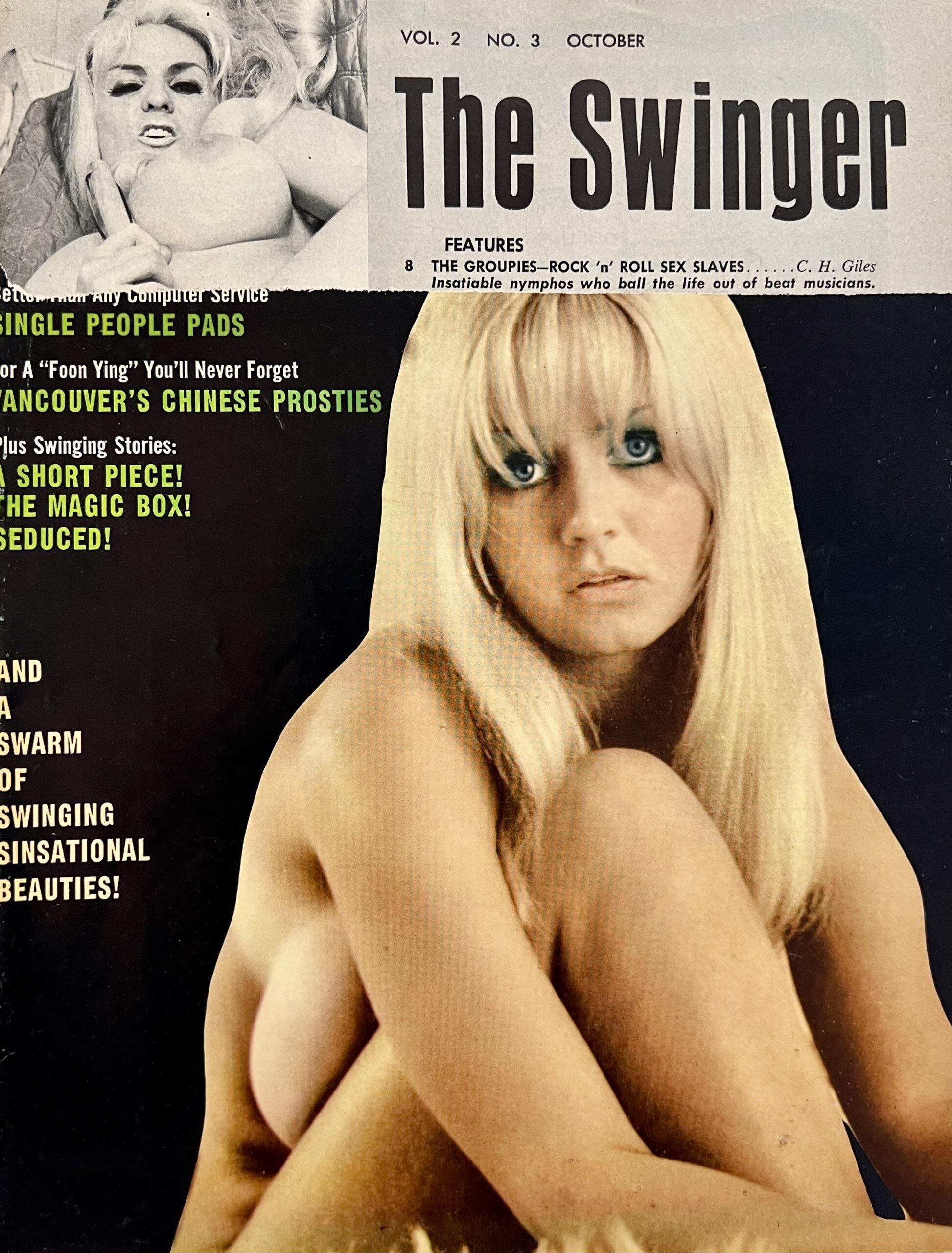 The Swinger October 1969 Adult Swingers Magazine image