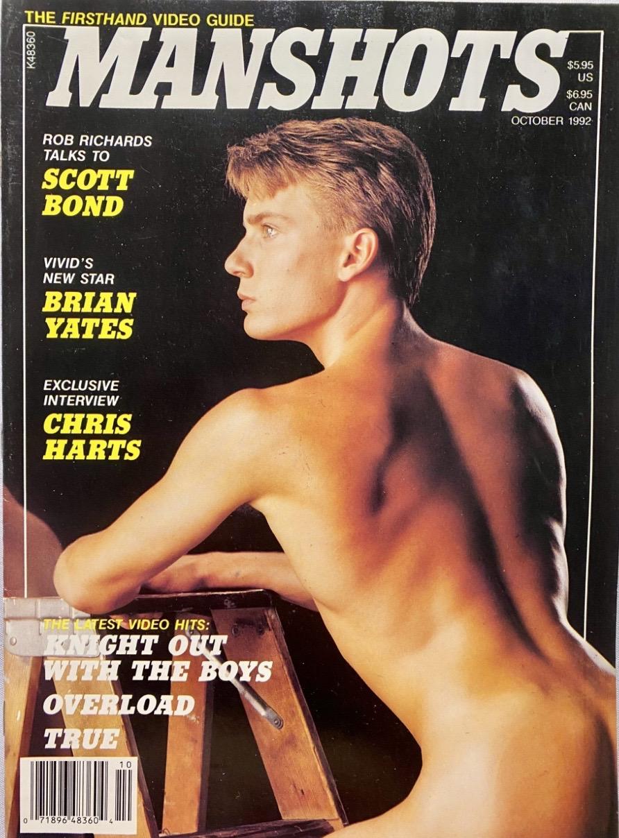 Vintage Gay Porn Magazine Covers - Manshots October 1992 Adult Gay Magazine - Vintage Magazines 16