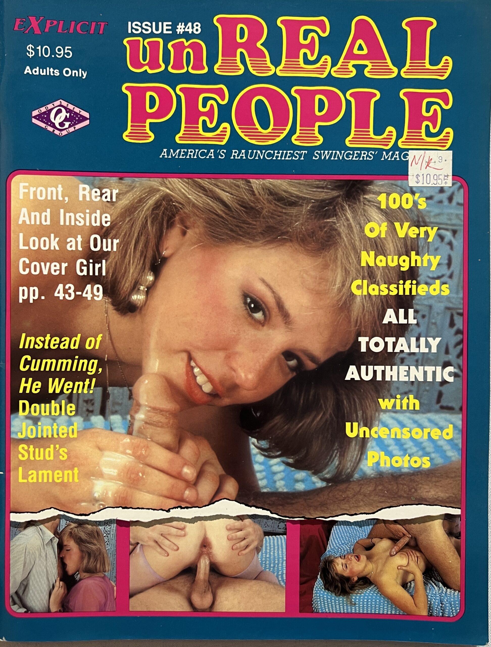 Unreal People Issue #48 80S Adult Personals and Swingers Magazine