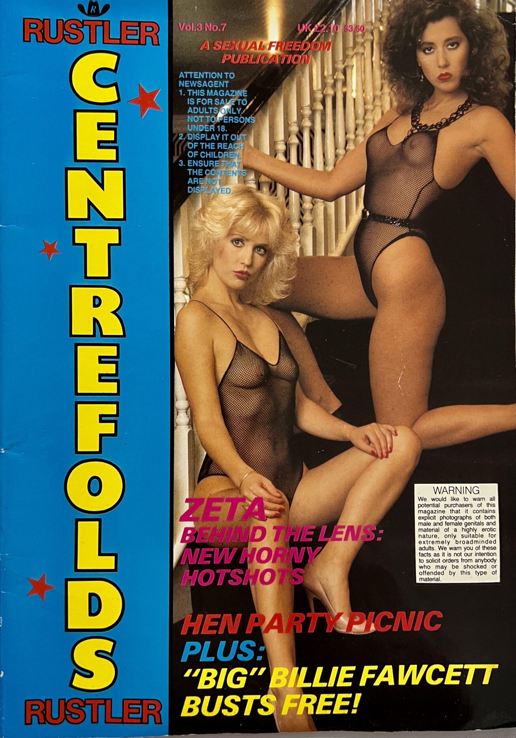 Rustler Centerfolds 3/7 80S UK Magazine *Zeta*