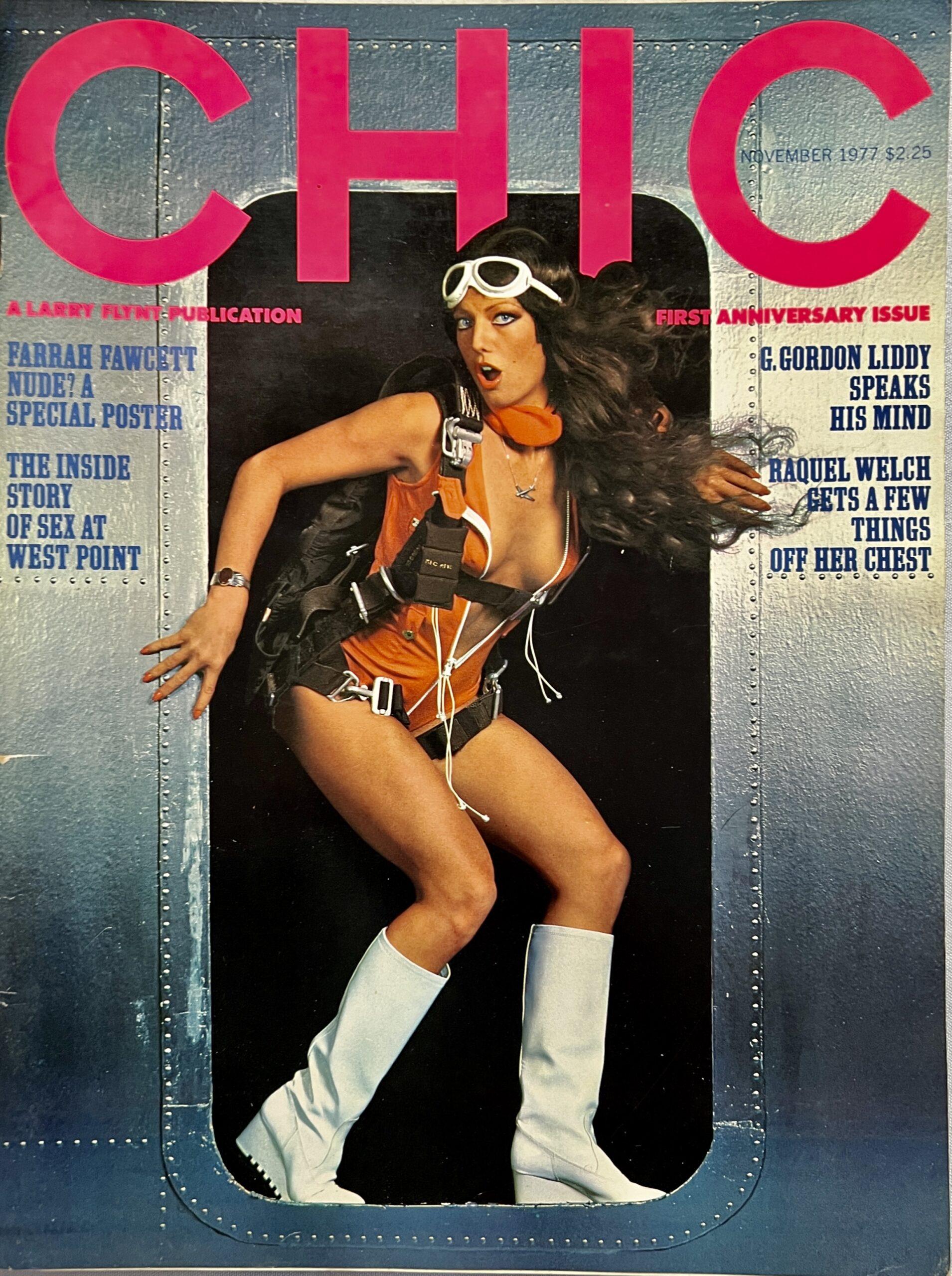 Chic November 1977 *Farrah Fawcett Nude* pic