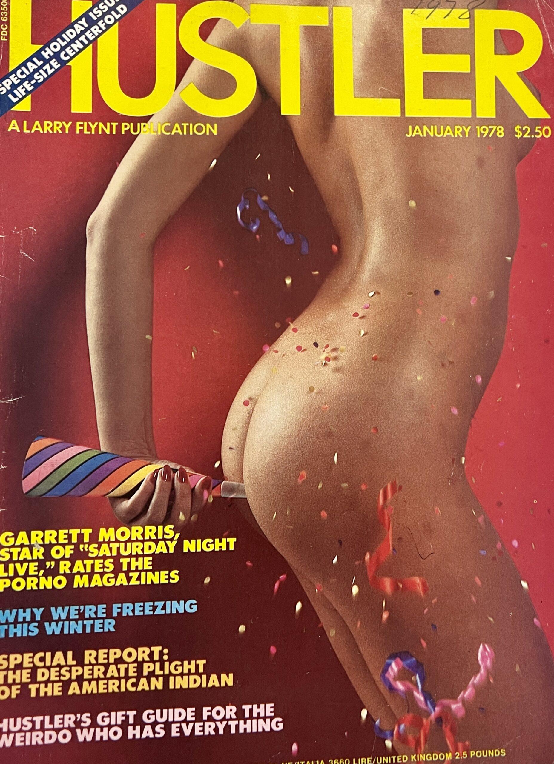 Vintage Hustler Centerfolds - Hustler January 1978 *Special Holiday Issue Life Size Centerfold* - Vintage  Magazines 16