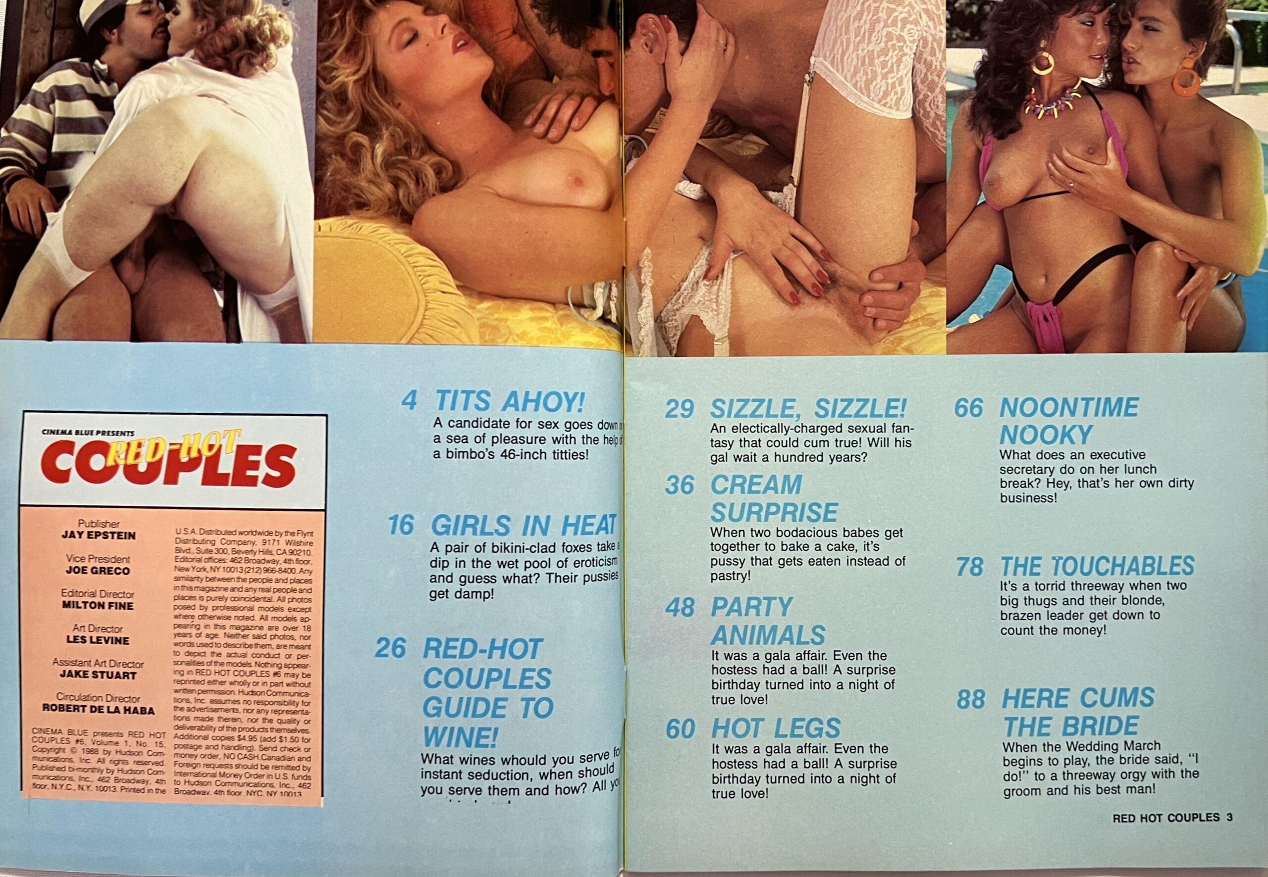 Red Hot Couples 1/15 1988 *Cinema Blue*