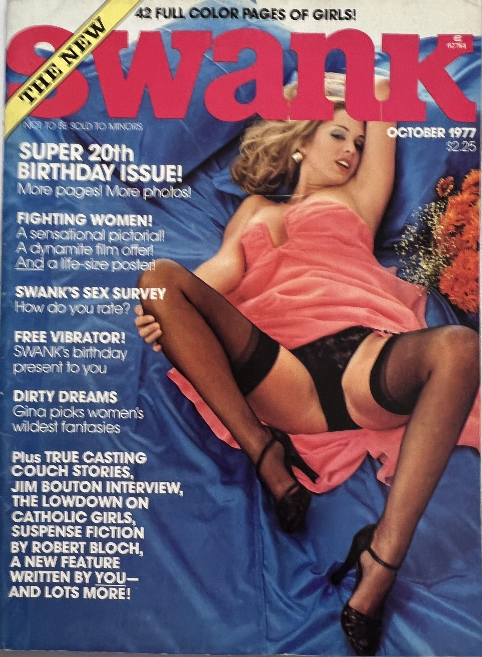 Swank October 1977 Super 20th Birthday Issue